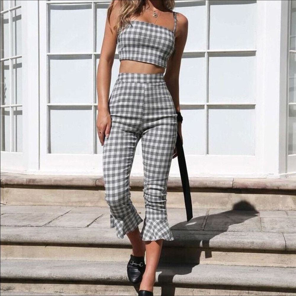 2piece check set - Picture 5 of 8